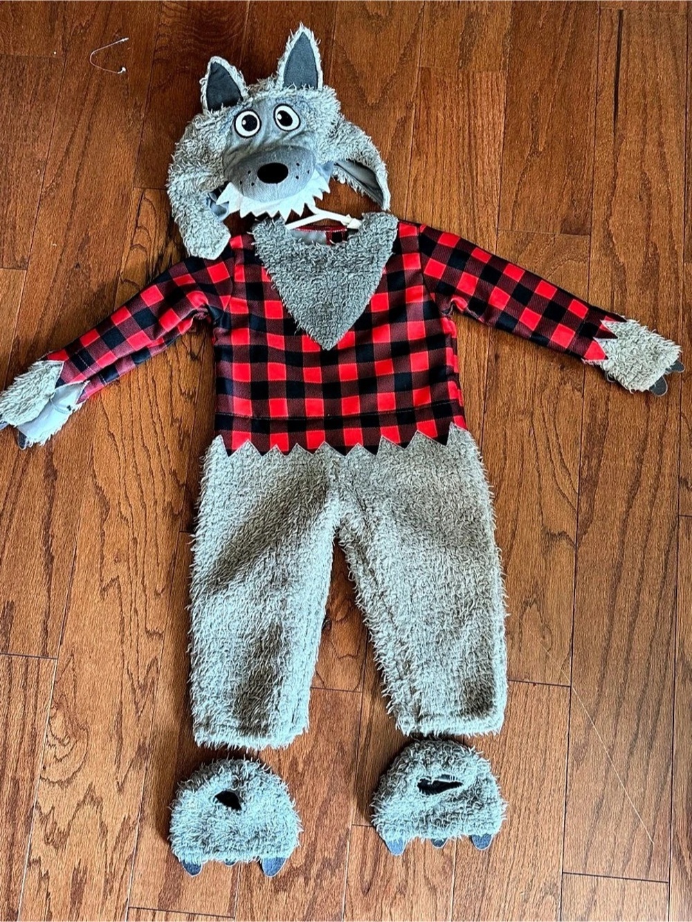 Spooktacular Creations Baby Boy Werewolf Costume Wolf Halloween Costume Gray 6-1